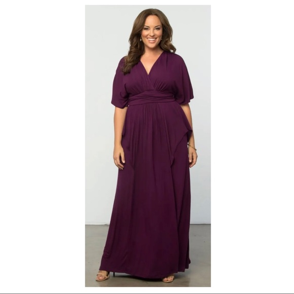 Kiyonna Indie Flair Maxi Dress - Picture 1 of 10